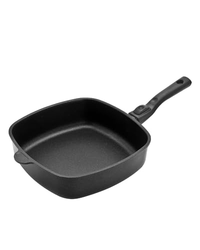 Gundel Guss-Quadratpfanne INDUKTION flach 20 x 20 cm Induktionspfanne klein mit abnehmbarem Griff Gundel Guss-Quadratpfanne INDUKTION flach 20 x 20 cm Induktionspfanne klein mit abnehmbarem Griff
