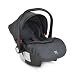 Moni Babyschale Trio i-Size (40-87cm) Adapter, Fußabdeckung, weiches Kissen, Farben:schwarz