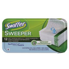 PAG35154 - Procter amp; Gamble Professional Premoistened Swiffer Sweeper System Wet Refill Cloths
