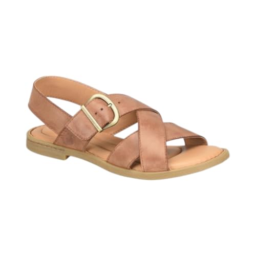 BORN Womens Beebe Sandal Brown - 8 US