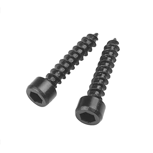 Tornillos autorroscantes M4x40 mm 30 piezas acero carbono miniatura 4