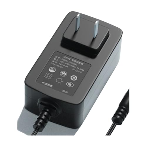 Adaptateur secteur 12V 3A brancher câble droit DC 5,5 2,1 mm pour caméras de surveillance maison