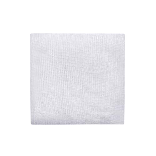 Image of LIFEMED Sterile Gauze Swab 5cm x 5cm 12-Ply Type-17 | Highly Absorbent Cotton Gauze Pads for Wound Dressing, First Aid, and Medical Use (Box of 10 Pouches - 40 Swabs)