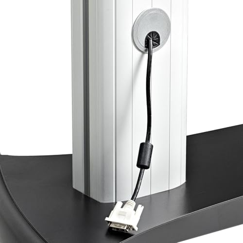 Soporte rodante doble para TV 37-60 pulgadas, 50kg c/u miniatura 6