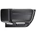 Evan Fischer Bumper End Set Compatible With 1997-2001 Jeep Cherokee Sport Models Textured CH1005126 CH1004126 Front