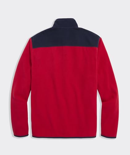 Image of vineyard vines Color-Blocked Harbor 1 /4 Snap