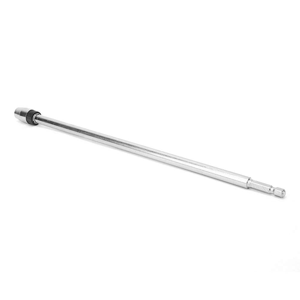 Fafeicy Screwdriver, Screw Bit, 300mm Carbon Steel Magnetic Screw Bit Holder for Electric Drill, 1/4in Hex Shank