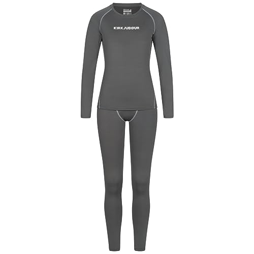 Sous-vêtements thermiques femme Kirkjubøur Hafjall ensemble 2 pièces coupe ajustée