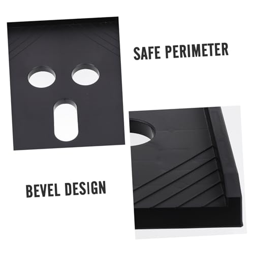 Soporte móvil para CPU jojofuny con ruedas bloqueables, carrito ajustable en altura para torre de computadora para escritorio, fácil de limpiar para uso en oficina o casa miniatura 3