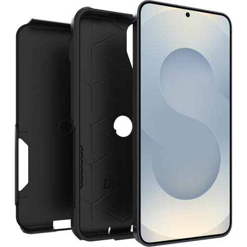 Image of OtterBox Samsung Galaxy S25+ Commuter Series Case - Black (ships in polybag, ideal for business customers)