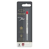 Parker Quinkflow Ball Pen Refill Medium Nib, Red