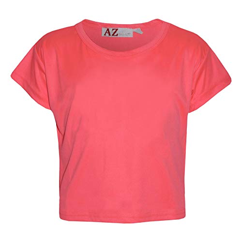 Camiseta corta para niñas y falda elástica que soluciona el look de diario y eventos 2