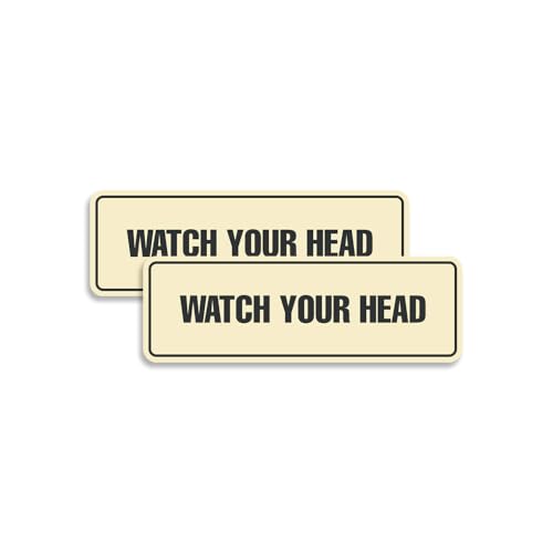 Panneau Watch Your Head Signs ByLITA signalisation pour hauteur basse