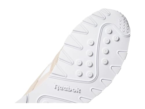 Reebok Women's Classic Nylon Sneaker, Pink Stucco/Footwear White/Footwear White, Women's Size 8.5
