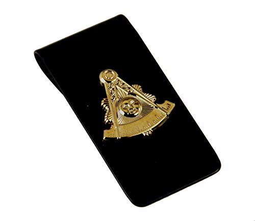 The Quiet Witness 6030821 Past Master Money Clip Mason Blue Lodge Worshipful Freemason Freemasonry Masonic Bill Fold Wallet