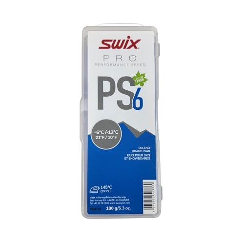 Swix Ps06-18 Cire Unisexe, Bleu, PS6