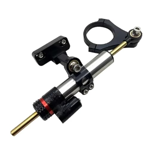 Amortisseur direction réglable argent CFMOTO 700 CLX alu CNC de précision - 3