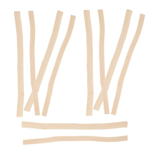 Housoutil 10pcs Natural Branch Sticks for DIY Crafts Festive Decorations School Projects No Odor Rustic Ornaments for Adults