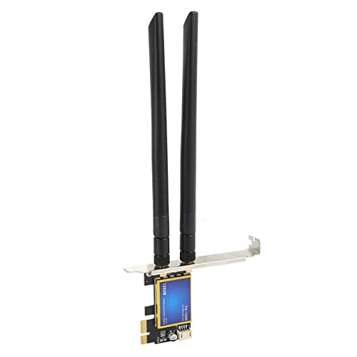Tarjeta WiFi PCIE Dual Band 1200Mbps 2.4G 5G Adaptador de Red 4.0 para PC Windows 7 8 10, Plug and Play miniatura 1