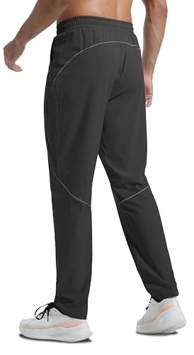Men's Lightweight Sweatpants with Pockets Quick Dry Breathable Workout Pants for Men Athletic Gym Running Joggers3
