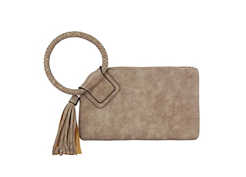 Image of Womens Clutch Purse Wristlet Wallet Evening w /Hand Strap Casual Formal Vegan Leather - Metro Muse