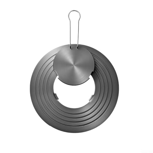 Besttoolifes Placa conductora de calor de aluminio extraíble para estufa de gas eléctrica, bandeja de descongelación rápida, diseño antideslizante de doble cara, accesorio de cocina compatible con