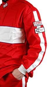 G-Force 4382XXLRD GF 105 Red XX-Large Single Layer Racing Pants