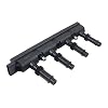 Ignition Coil Pack Replacement for 1.4L turbo Chevy Cruze Sonic Trax Volt Cadillac ELR Encore 2011 2012 2013 2014 2015 2016 2017 2018 2019 2020 55577898 55579072 25198623 1208096 1208092 UF669 7Pins