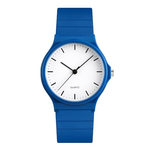 OSTAN Hombres y mujeres reloj analógico cuarzo pulsera silicona simplicidad deportes al aire libre relojes de cuarzo, azul, ['Moderno', 'Sporty', 'Simple']