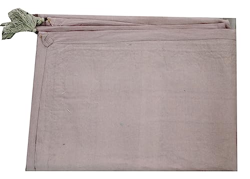 Image of Ekam Art Rajasthani Handmade Heavy Elephant Embroidery Cotton Patchwork Tapestry Cotton Wall Decor Hanging Beaded Tapestries Home Living Room Decor 40 x 60 Inch (Beige)