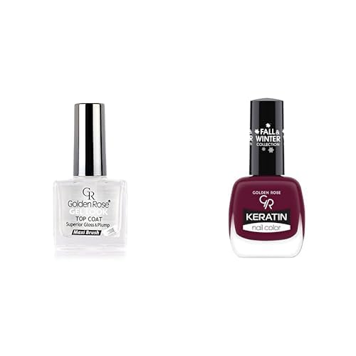 Golden Rose Gel Look Top Coat & Oje Seti