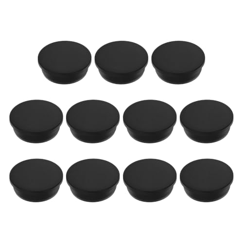 Image of MECCANIXITY 11pcs T-Shaped Silicone Plugs 43.5mm 1-23 /32 Inch Dia, Black | Snap in Plug Hole Seal Cover Round Rubber Stopper for 42.5-43.5mm Holes Kitchen Rubber Bulkheads Waterproof Sealing