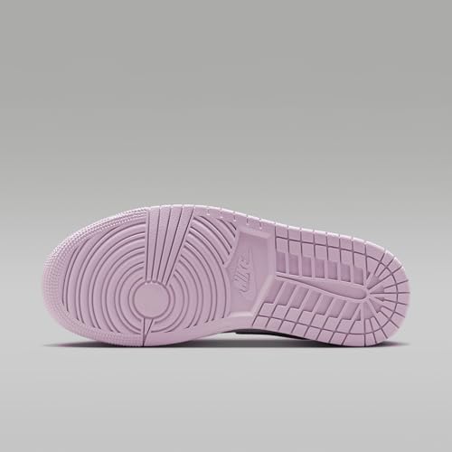 Nike Air Jordan 1 Mid Women's Shoes Indigo Haze White Doll