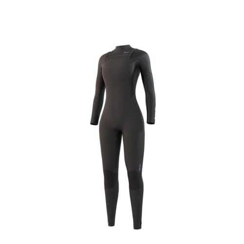 Mystic Womens Jayde 4/3mm Chest-Zip Fullsuit Wetsuit 2023 - Black 230013 XS
