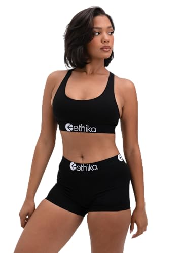 Ethika Culotte Staple pour femme slip noir contre les irritations