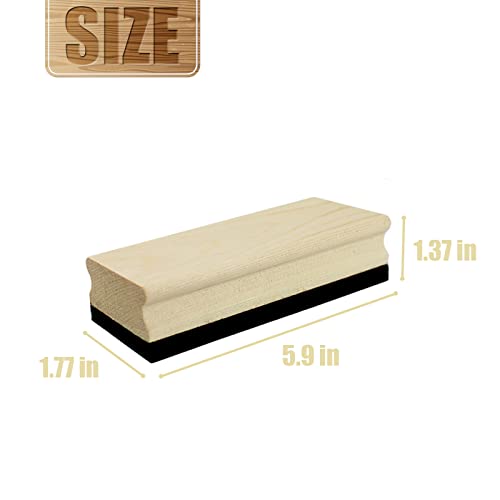 Chalkboard Eraser, Felt Wood Chalk Eraser, Chalkboard Erasers For Blackboard, Campus Style Dry Erase Eraser, Wood Whiteboard Erasers For Teachers And Kids (5) #TOP1