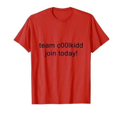 C00lkidd Team Join Now CoolKidd C00lkid CoolKid Funny Game T-Shirt