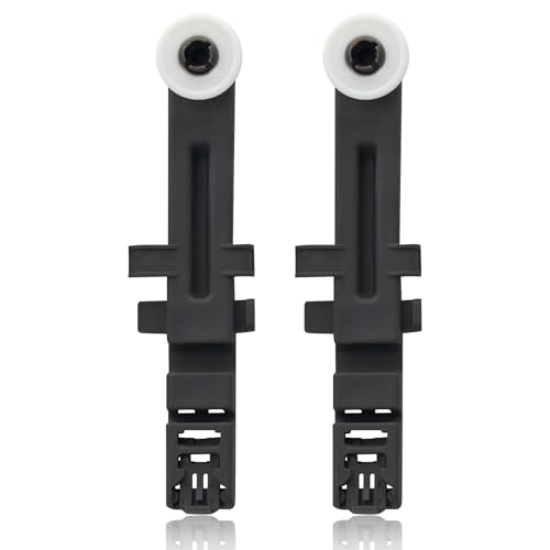 W10571738 Dishwasher Upper Rack Adjuster & Wheel (2 Pack)