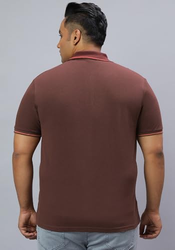 Image of Wear Your Opinion Men's Plus Size Tipped Polo Collar Neck Tshirt
