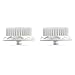 Replacement Brush Head Kit for Liberex Egg, Soft Care Head & Deep Cleansing Head