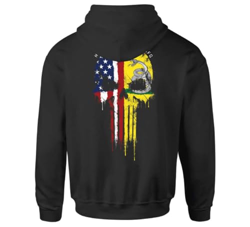 Howitzer Style Men's Hoodie Don't Tread Pullover Military Grunt MFG