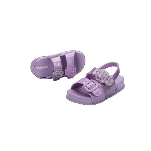 Image of mini melissa Cozy Jelly Sandals for Toddlers & Little Kids - Summer Sandal w /Adjustable Back Strap, Jelly Shoes for Girls & Boys