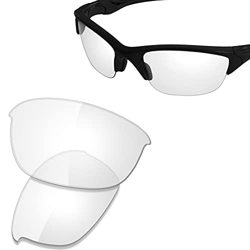 Image of SAUCER Premium Replacement Lenses & Rubber Kits for Oakley Half Jacket 2.0 OO9144 | UV400 Protection, Anti-Scratch