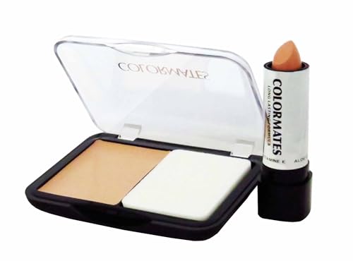 Colormates Compact Makeup & Concealer - Light