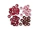 We R Memory Keepers 0633356415732 Eyelets & Washers Crop-A-Dile-Standard-Red (60 Piece)