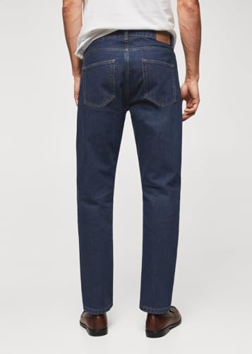 Image of KOTTY Men's Mid Rise Solid Straight Fit /Skinny Fit /Relaxed Fit Comfortable and Strechable Stylish Looking Jeans