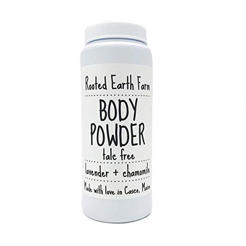 Organic Talc Free Body Powder Lavender and Chamomile