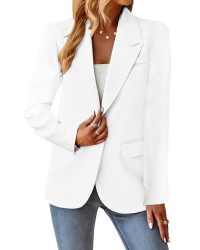 Mina Self Women's Casual Blazers 2024 New Spring Fashion Lightweight Work Office Full Lined Pocket Jacket Suit(S-XXL)3