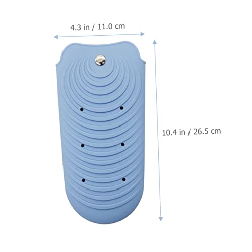 Bolsa de silicona para plancha de pelo resistente al calor miniatura 4