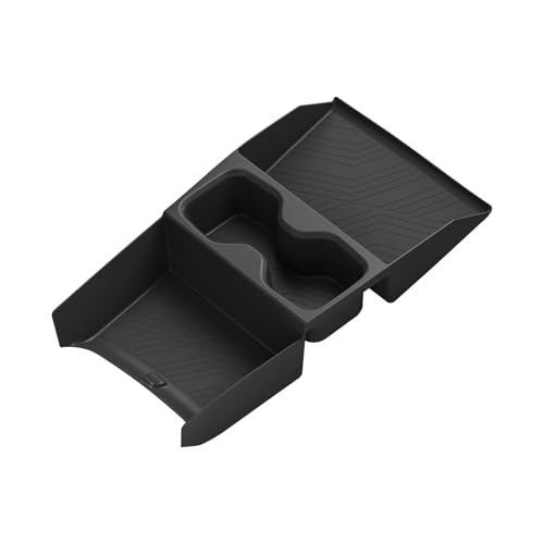 Boîte de rangement pour accoudoir Hyundai Tucson 2025 2026 console centrale insert ABS noir